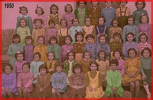 ECOLE BERTHELOT FILLES 1950 CE2 N01